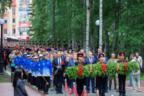 Николай Ташланов принял участие в мероприятиях, приуроченных к Дню памяти и скорби